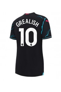 Manchester City Jack Grealish #10 Fotballdrakt Tredje Klær Dame 2023-24 Korte ermer